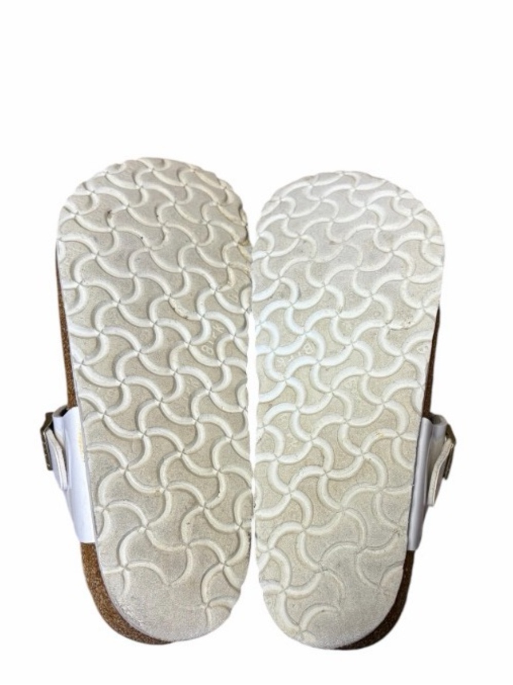 Birkenstock Gizeh Thong Sandal White Patent Leather Women's Size 7 38 - Picture 8 of 11